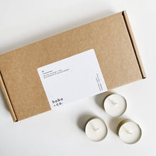 Load image into Gallery viewer, Air Essential Oil Soy Wax Tealights x15 Gift Box
