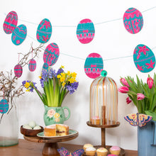 Load image into Gallery viewer, Large Easter Egg Paper Decoration Garland
