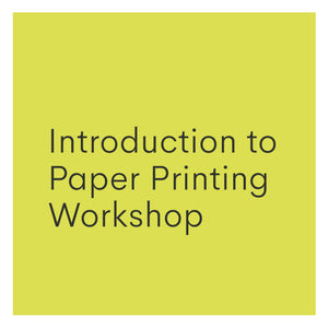 Introduction to Screen Printing onto Paper Workshop - February 2024