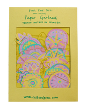 Load image into Gallery viewer, Small Pastel Midsommer Paper Decoration Garland
