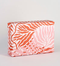 Load image into Gallery viewer, Pink + Red Leaves Gift wrap
