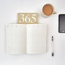 Load image into Gallery viewer, Undated 365 Planner - Black
