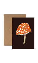 Load image into Gallery viewer, Mushroom Mini Greetings Card
