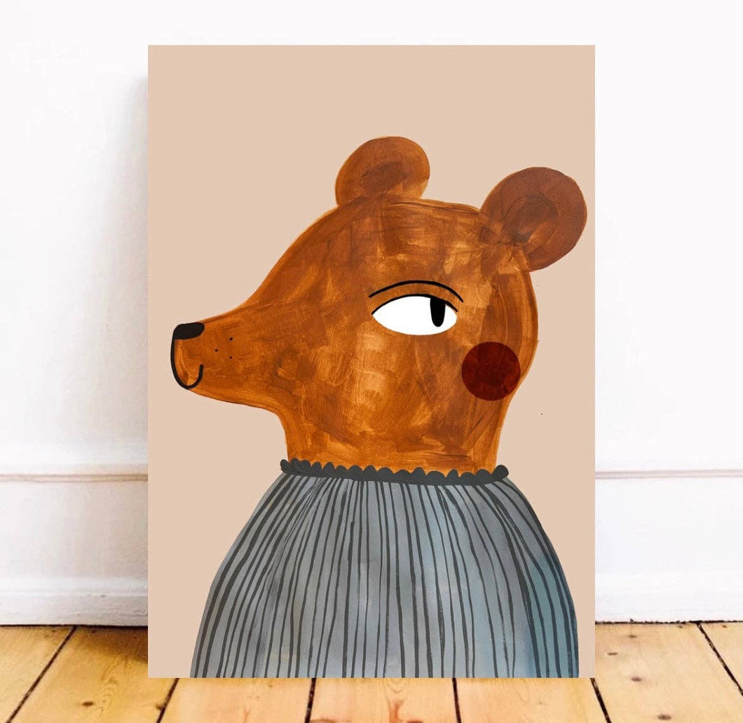 Baby Bear Art Print