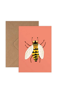Bee Mini Greeting Card