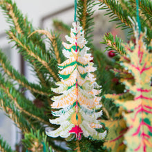 Load image into Gallery viewer, Pine Forest Tree Printed Paper Decorations
