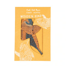 Load image into Gallery viewer, Wooden Hanging Bird - Brown
