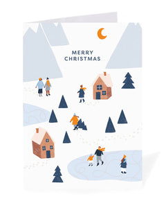 Tiny Town Christmas Card