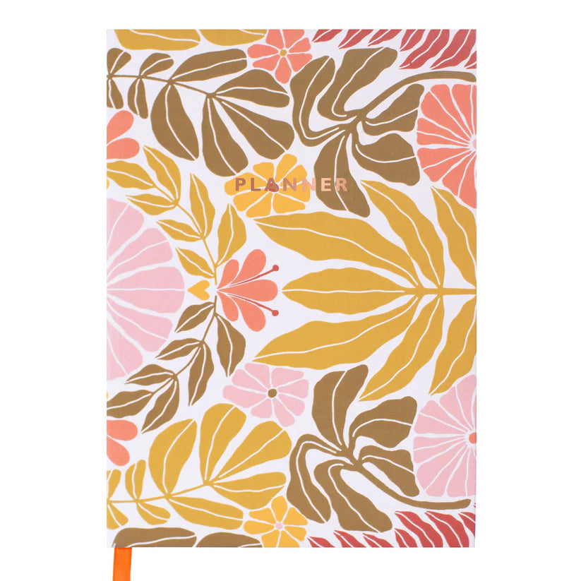 Autumn Floral Daily Planner