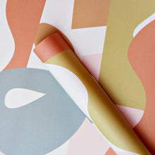 Load image into Gallery viewer, Madison abstract shapes gift wrap The Completist
