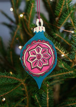 Load image into Gallery viewer, Bauble Printed Wooden  Decorations
