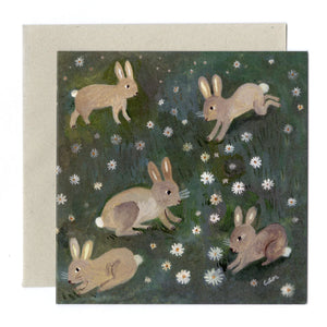Rabbits Greeting Card