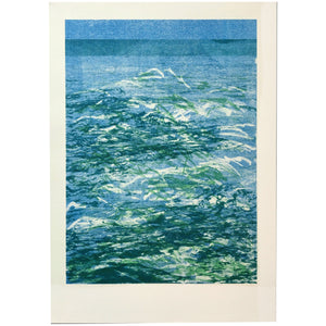 Seascape Riso Print - A4